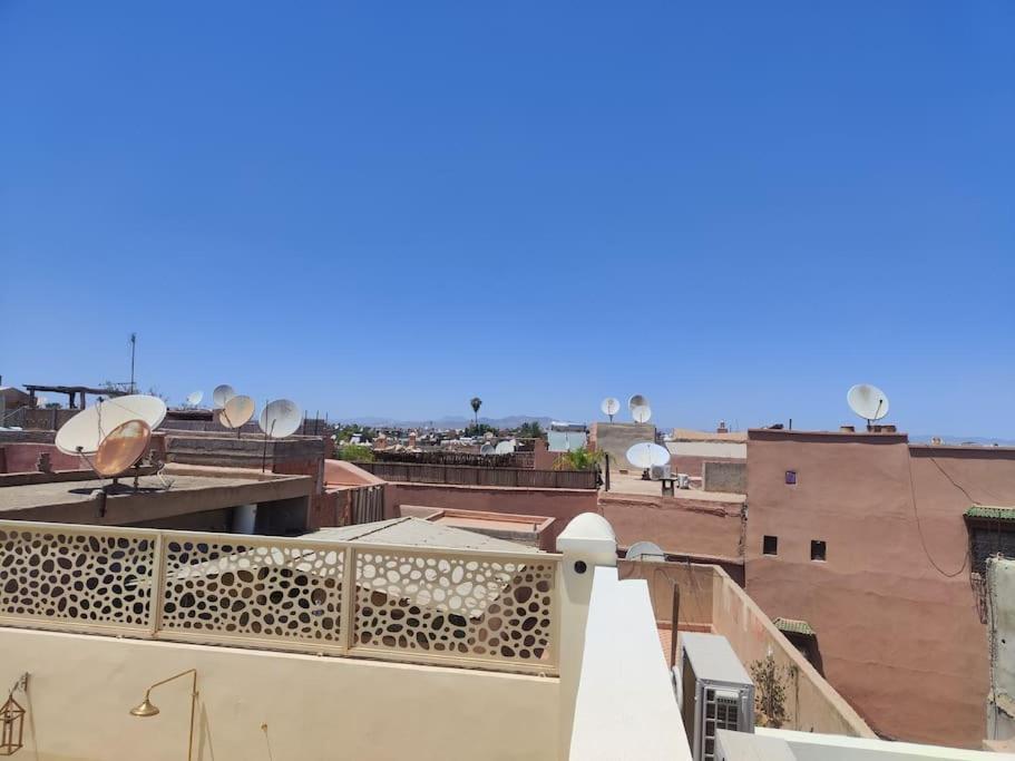 Riad White Cactus Marrakesh Exteriör bild